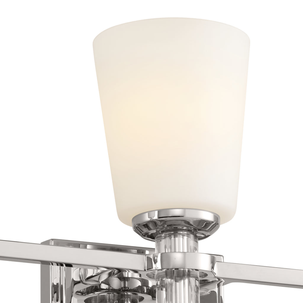 KICHLER 55147PN Rosalind Bath 3 Light - Polished Nickel