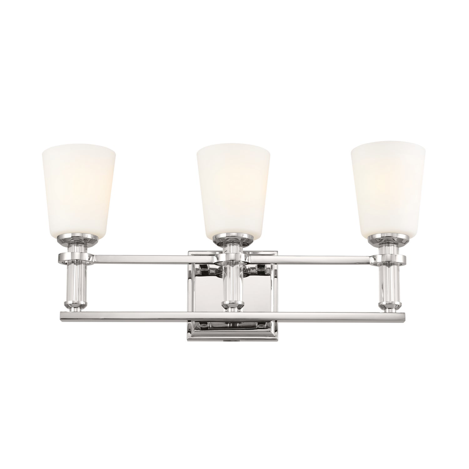 KICHLER 55147PN Rosalind Bath 3 Light - Polished Nickel