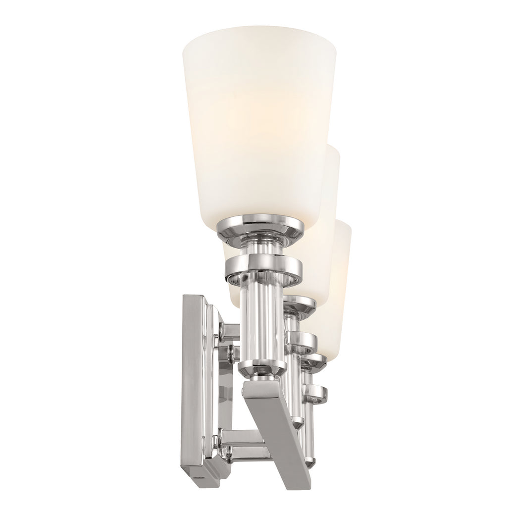 KICHLER 55147PN Rosalind Bath 3 Light - Polished Nickel