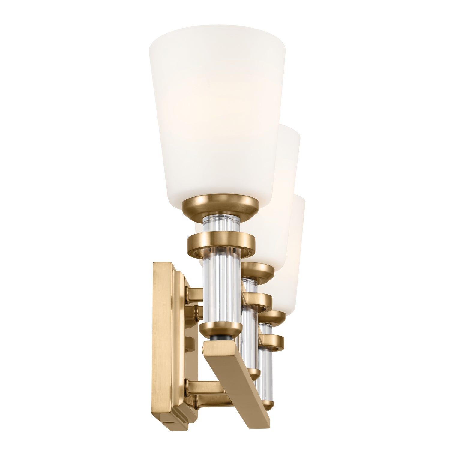 KICHLER 55147BNB Rosalind Bath 3 Light - Brushed Natural Brass