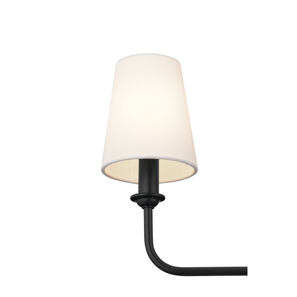 KICHLER 52516BK Pallas Chandelier 6 Light - Black