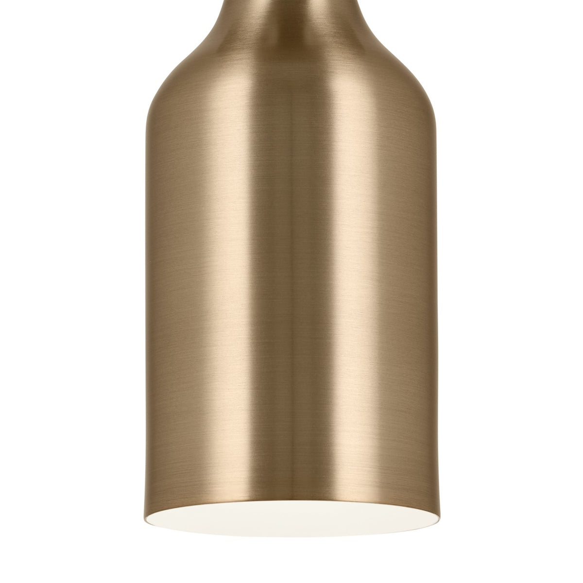 KICHLER 52598CPZ Sisu 9 Inch 1 Light Semi Flush In Champagne Bronze