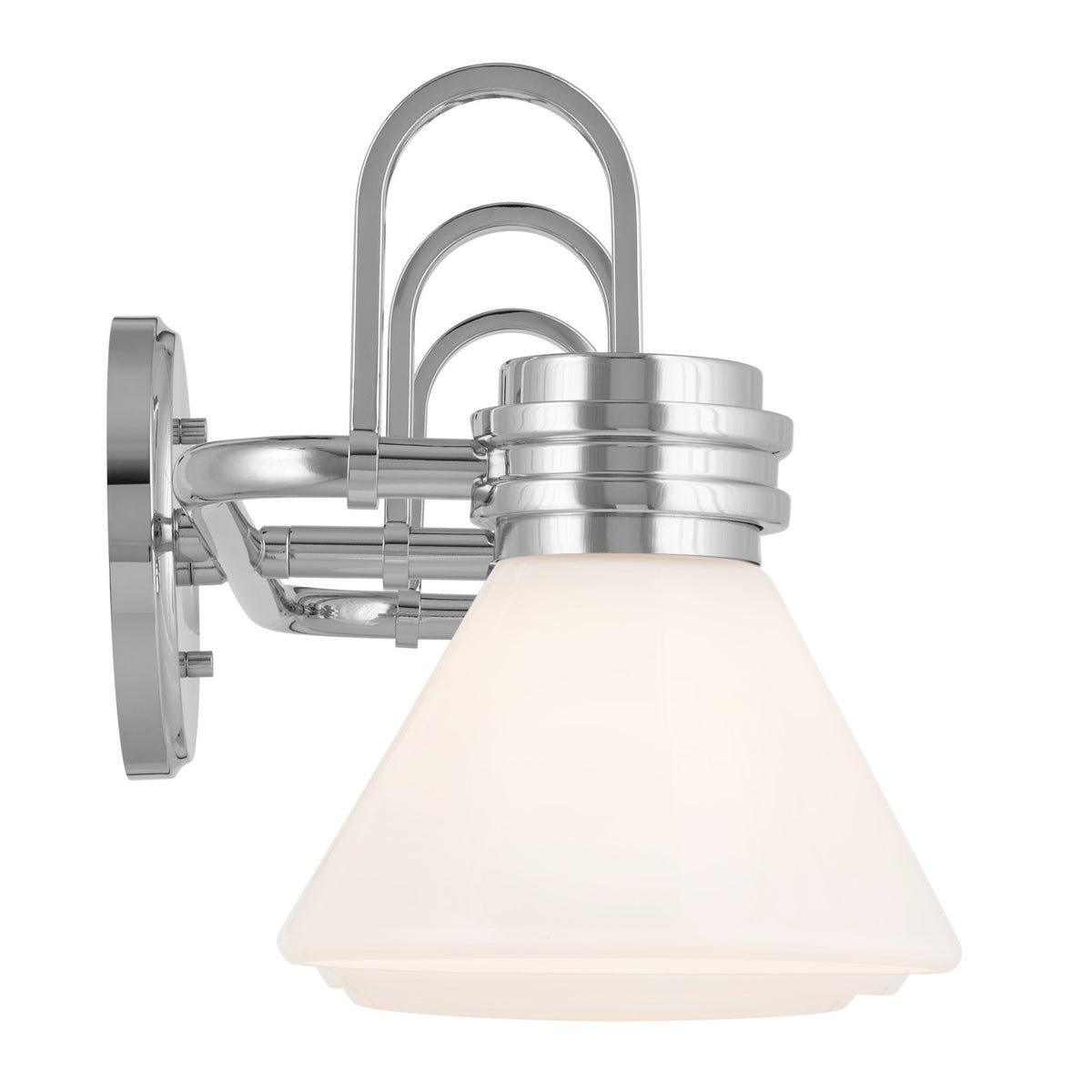 KICHLER 55155CH Farum 26 Inch 3 Light Vanity With Opal Glass In Chrome