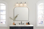 KICHLER 55155CH Farum 26 Inch 3 Light Vanity With Opal Glass In Chrome