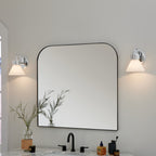 KICHLER 55153CH Farum 9.5 Inch 1 Light Wall Sconce With Opal Glass In Chrome