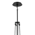 KICHLER 52582BK Albers 10.5 Inch 1 Light Pendant With Opal Glass In Black
