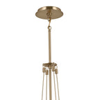 KICHLER 52582CPZ Albers 10.5 Inch 1 Light Pendant With Opal Glass In Champagne Bronze