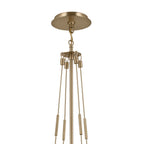 KICHLER 52582CPZ Albers 10.5 Inch 1 Light Pendant With Opal Glass In Champagne Bronze