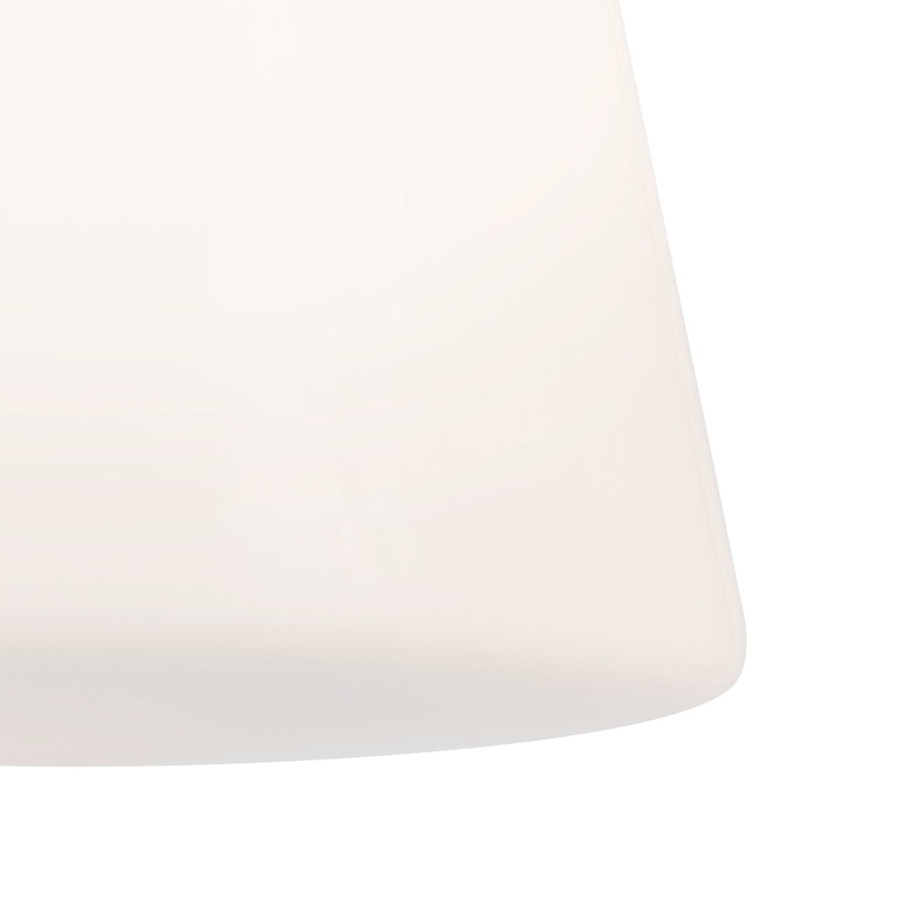 KICHLER 52585CPZ Albers 8.5 Inch 1 Light Flush Mount With Opal Glass In Champagne Bronze