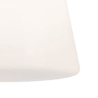 KICHLER 52585CPZ Albers 8.5 Inch 1 Light Flush Mount With Opal Glass In Champagne Bronze