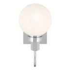 KICHLER 55149CH Hex 11.5 Inch 1 Light Wall Sconce With Opal Glass In Chrome