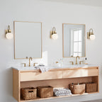 KICHLER 55149CPZ Hex 11.5 Inch 1 Light Wall Sconce With Opal Glass In Champagne Bronze