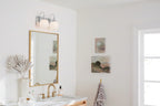 KICHLER 55150CH Hex 14.25 Inch 2 Light Vanity With Opal Glass In Chrome