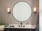 KICHLER 55161NI Solia 13.5 Inch 1 Light Wall Sconce With Opal Glass In Brushed Nickel With Black