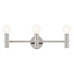 KICHLER 55157PN Torche 24.25 Inch 3 Light Vanity In Polished Nickel