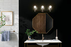 KICHLER 55157PN Torche 24.25 Inch 3 Light Vanity In Polished Nickel