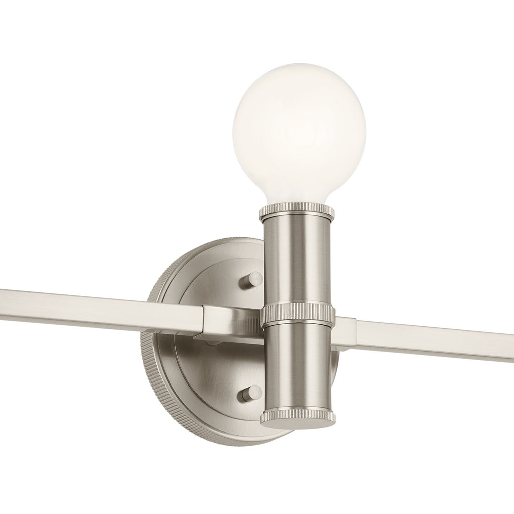 KICHLER 55157NI Torche 24.25 Inch 3 Light Vanity In Brushed Nickel