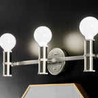 KICHLER 55157NI Torche 24.25 Inch 3 Light Vanity In Brushed Nickel