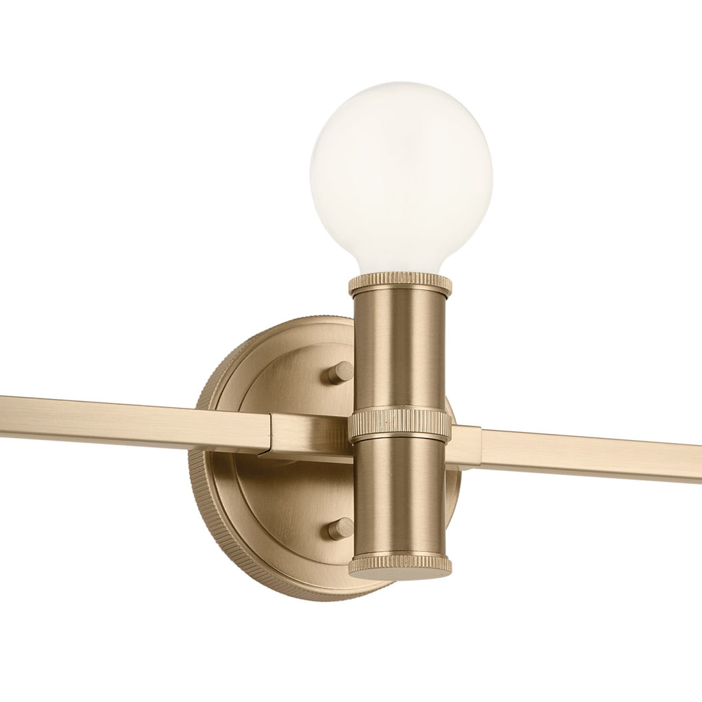 KICHLER 55157CPZ Torche 24.25 Inch 3 Light Vanity In Champagne Bronze