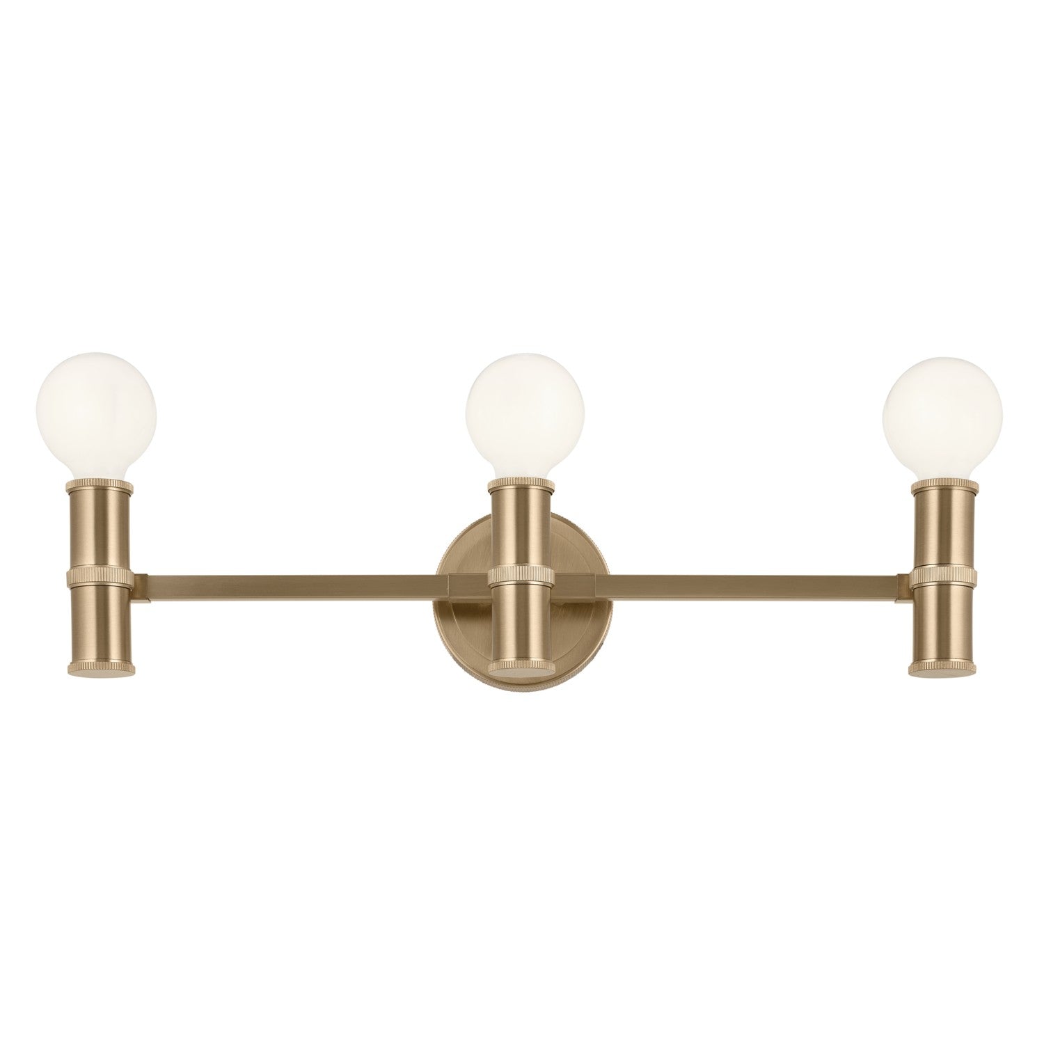 KICHLER 55157CPZ Torche 24.25 Inch 3 Light Vanity In Champagne Bronze