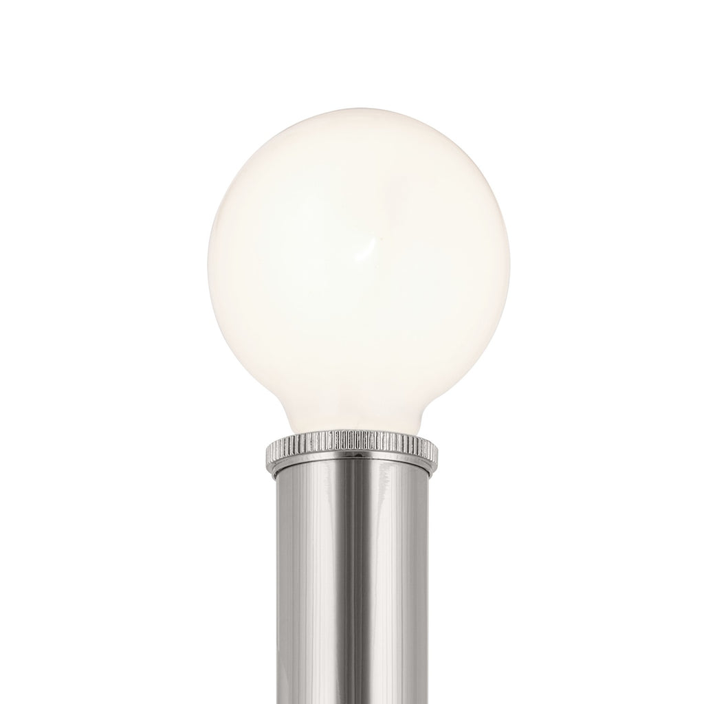 KICHLER 55159PN Torche 9.75 Inch 2 Light Wall Sconce In Polished Nickel