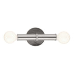KICHLER 55159PN Torche 9.75 Inch 2 Light Wall Sconce In Polished Nickel