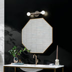 KICHLER 55159PN Torche 9.75 Inch 2 Light Wall Sconce In Polished Nickel