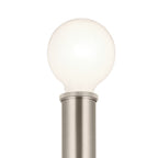 KICHLER 55159NI Torche 9.75 Inch 2 Light Wall Sconce In Brushed Nickel