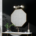 KICHLER 55159NI Torche 9.75 Inch 2 Light Wall Sconce In Brushed Nickel