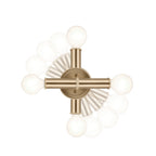 KICHLER 55159CPZ Torche 9.75 Inch 2 Light Wall Sconce In Champagne Bronze
