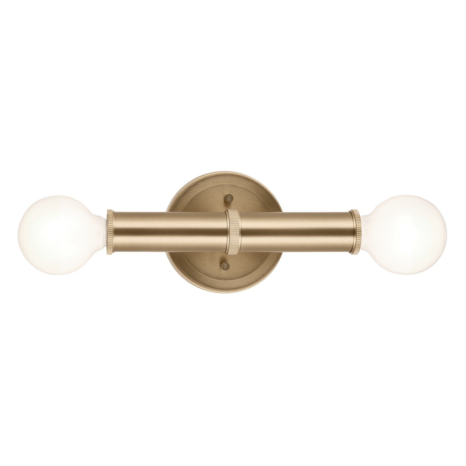 KICHLER 55159CPZ Torche 9.75 Inch 2 Light Wall Sconce In Champagne Bronze