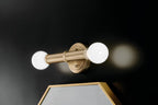 KICHLER 55159CPZ Torche 9.75 Inch 2 Light Wall Sconce In Champagne Bronze