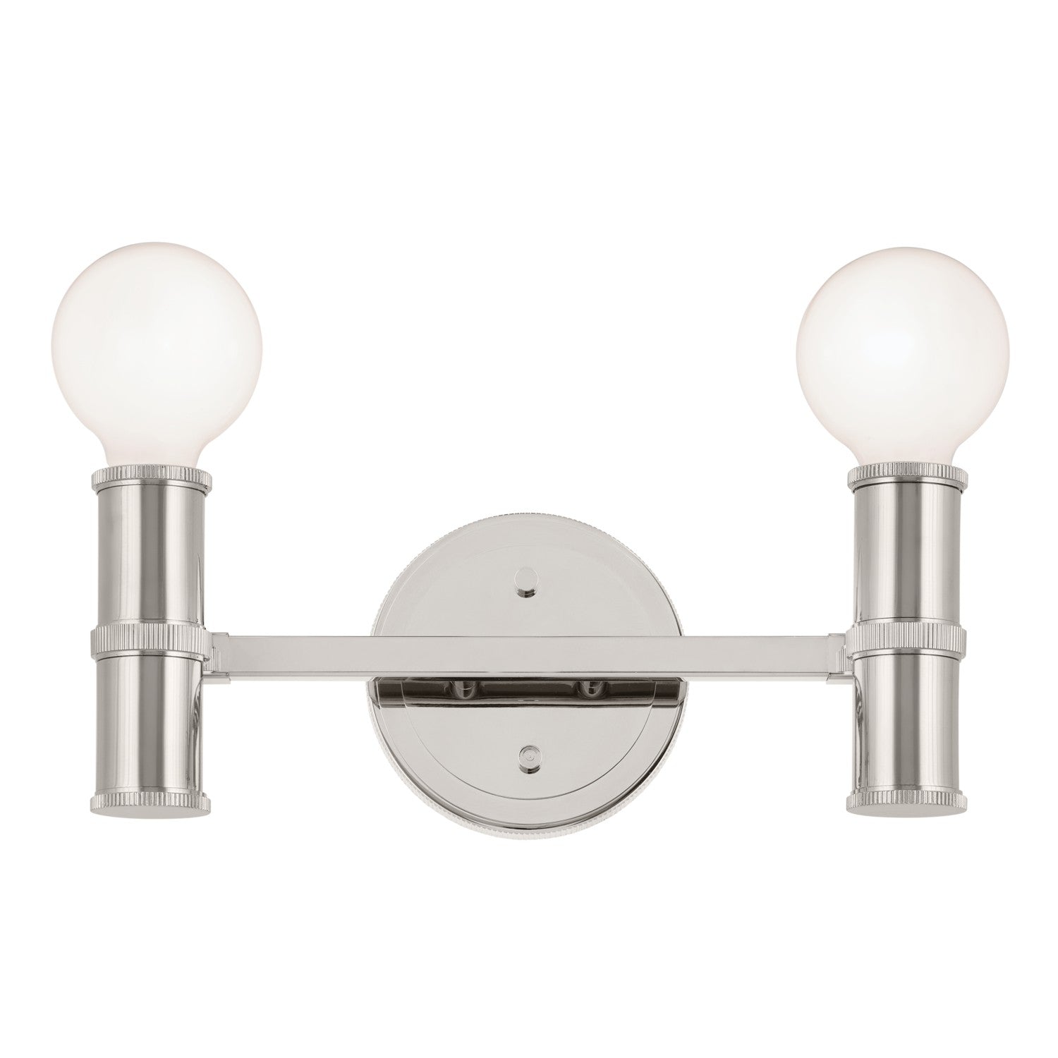 KICHLER 55158PN Torche 13 Inch 2 Light Vanity In Polished Nickel