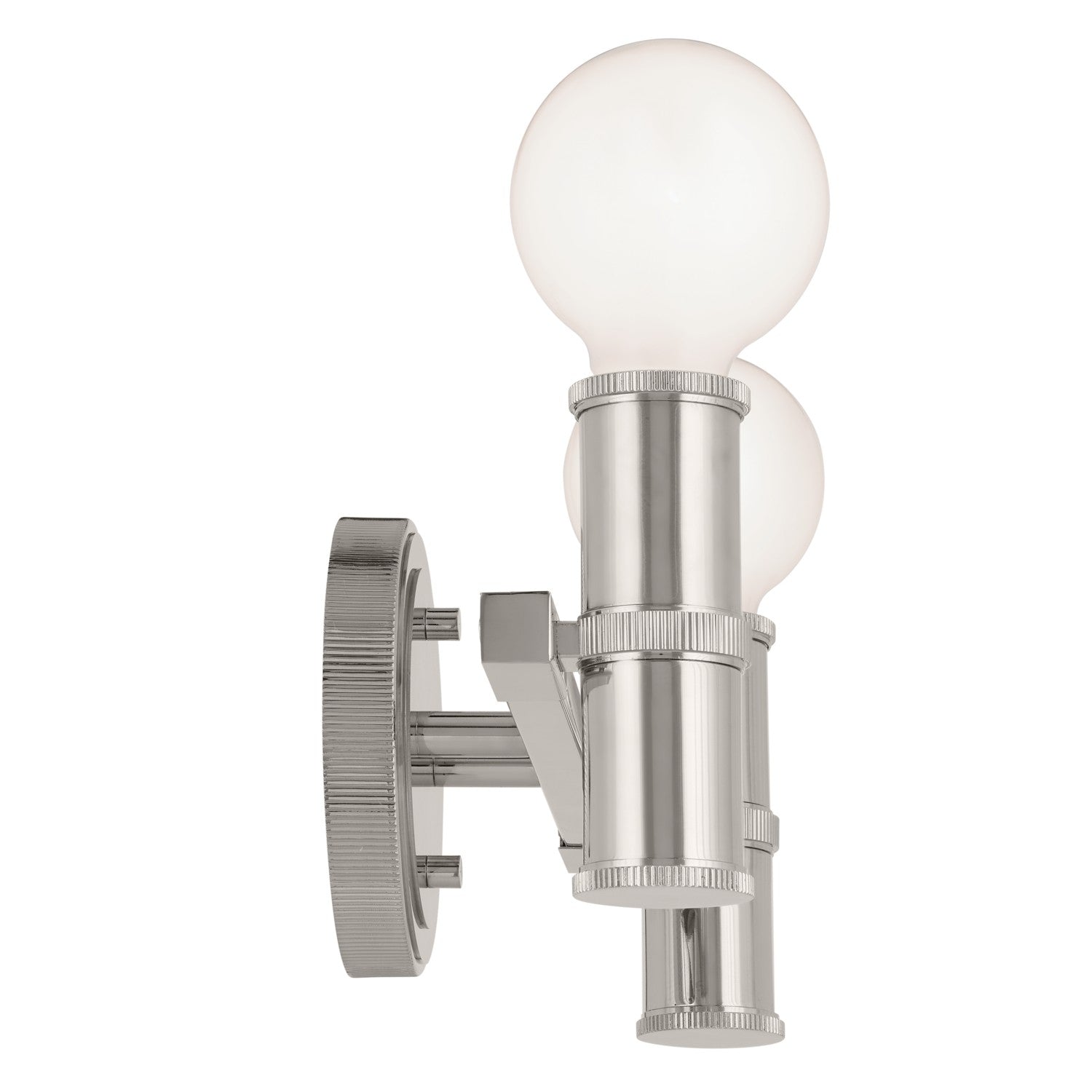 KICHLER 55158PN Torche 13 Inch 2 Light Vanity In Polished Nickel