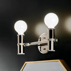 KICHLER 55158PN Torche 13 Inch 2 Light Vanity In Polished Nickel