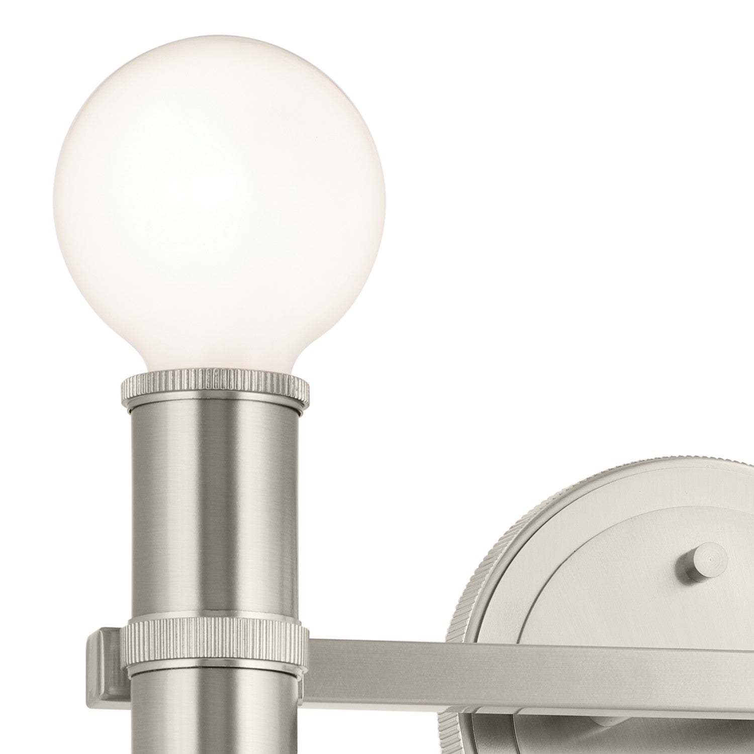 KICHLER 55158NI Torche 13 Inch 2 Light Vanity In Brushed Nickel