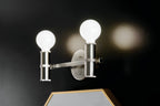 KICHLER 55158NI Torche 13 Inch 2 Light Vanity In Brushed Nickel