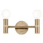 KICHLER 55158CPZ Torche 13 Inch 2 Light Vanity In Champagne Bronze