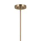 KICHLER 52532CPZBK Gala 36 Inch 8 Light Chandelier In Champagne Bronze With Black