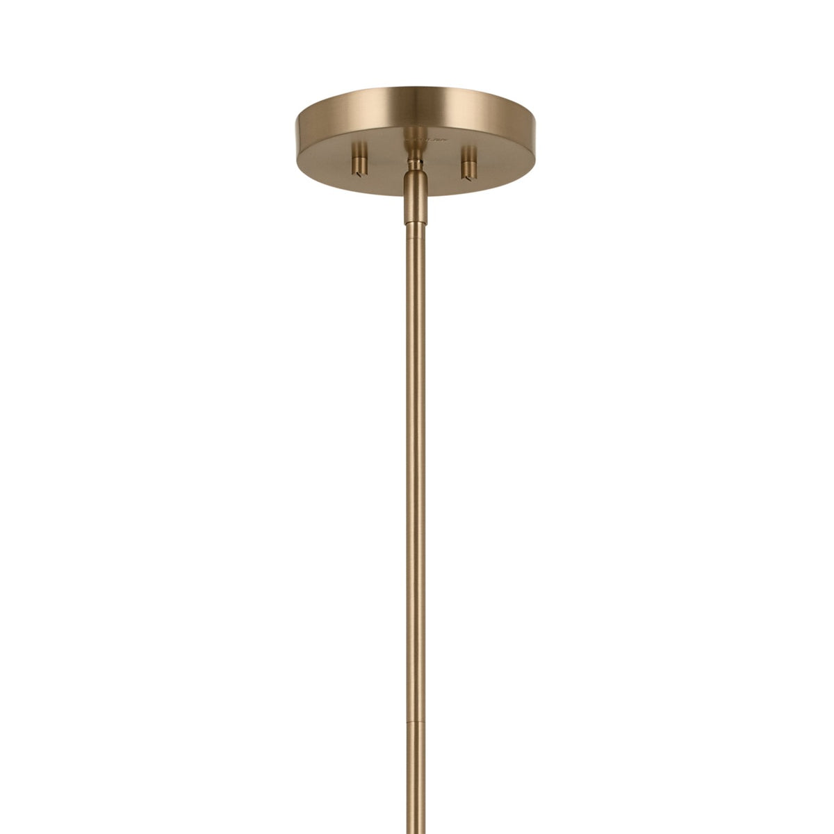 KICHLER 52532CPZBK Gala 36 Inch 8 Light Chandelier In Champagne Bronze With Black