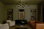 KICHLER 52533CPZBK Gala 55.75 Inch 12 Light Chandelier In Champagne Bronze With Black