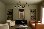 KICHLER 52533CPZBK Gala 55.75 Inch 12 Light Chandelier In Champagne Bronze With Black