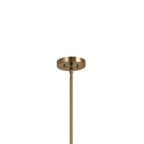 KICHLER 52533CPZWH Gala 55.75 Inch 12 Light Chandelier In Champagne Bronze With White
