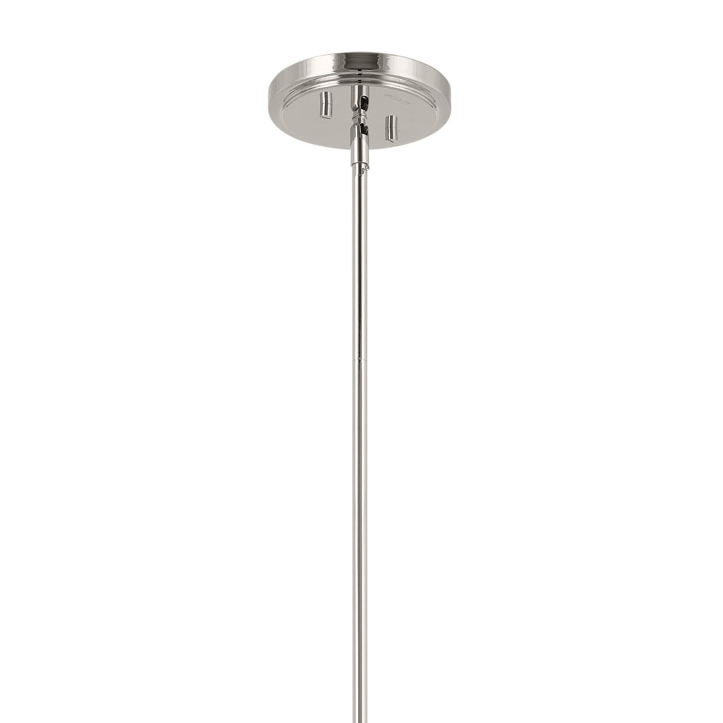 KICHLER 52550PN Odensa 29.25 Inch 8 Light Chandelier In Polished Nickel