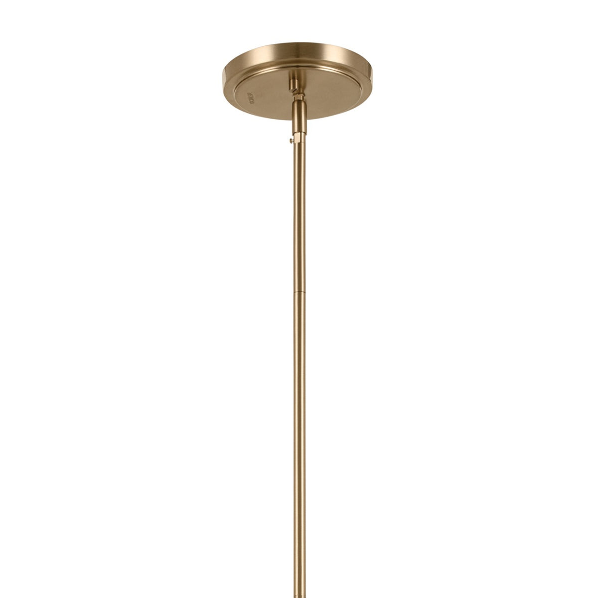 KICHLER 52550CPZ Odensa 29.25 Inch 8 Light Chandelier In Champagne Bronze