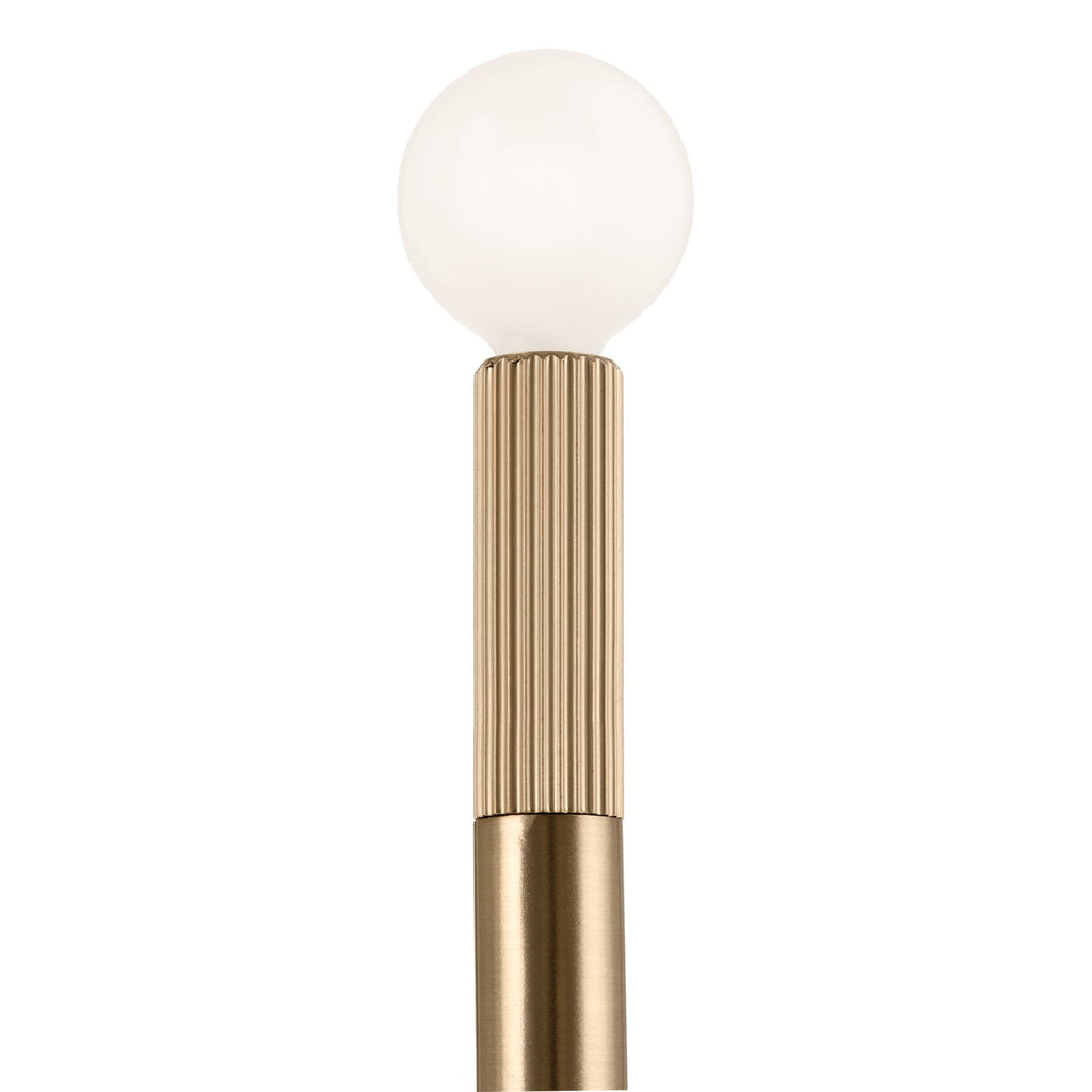KICHLER 52551CPZ Odensa 40.25 Inch 10 Light Chandelier In Champagne Bronze