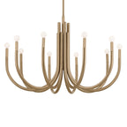 KICHLER 52551CPZ Odensa 40.25 Inch 10 Light Chandelier In Champagne Bronze