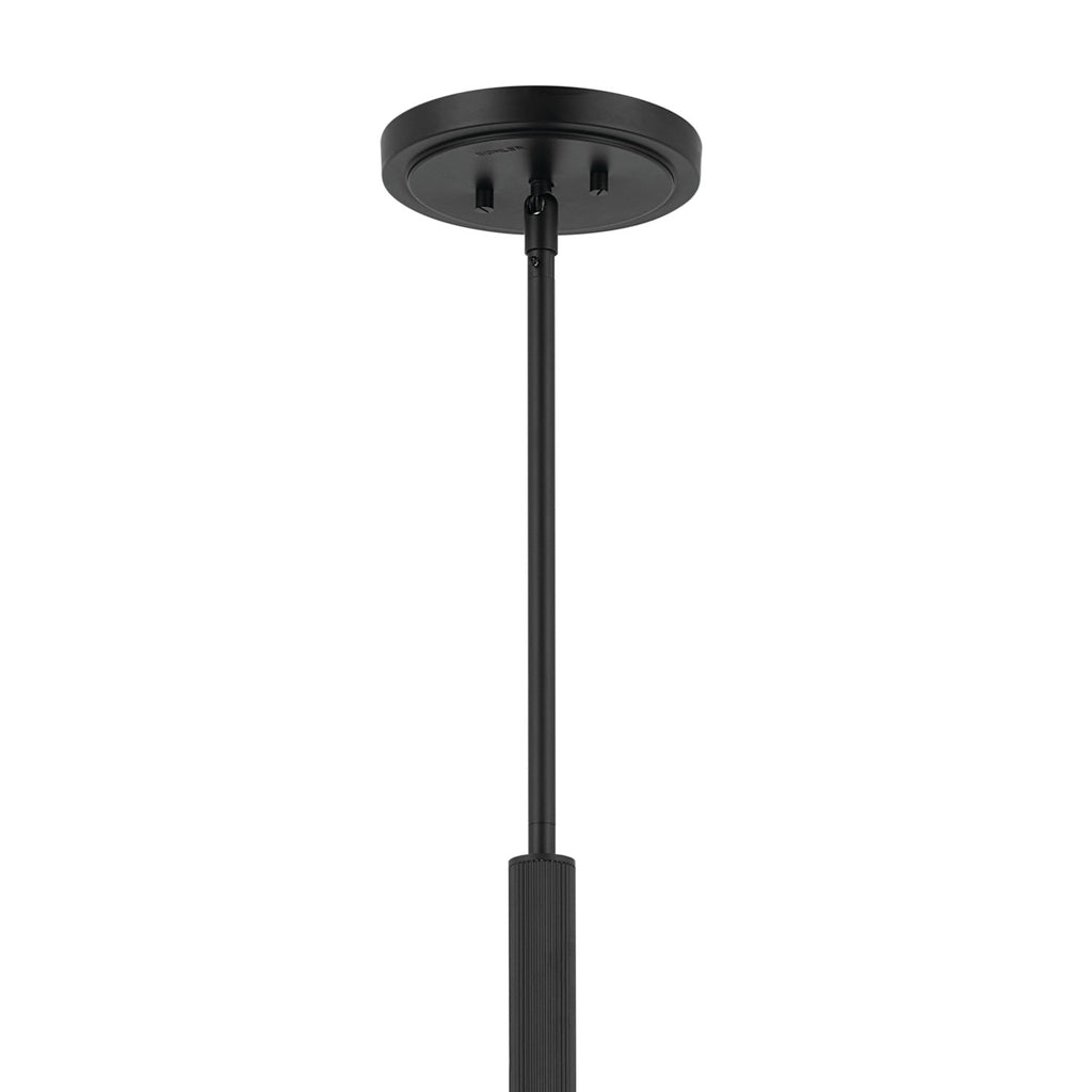 KICHLER 52552BK Odensa 40 Inch 15 Light Chandelier In Black