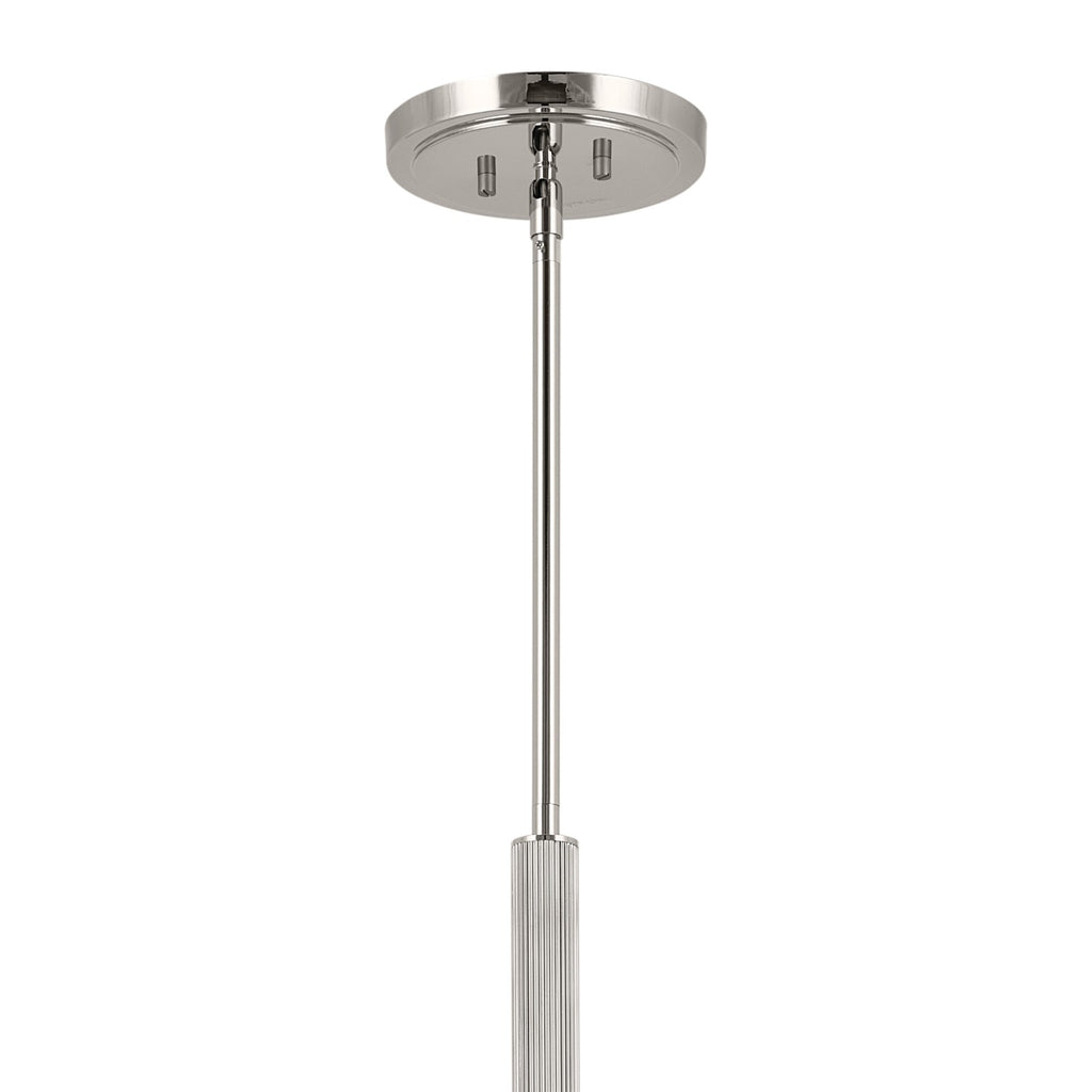 KICHLER 52552PN Odensa 40 Inch 15 Light Chandelier In Polished Nickel