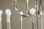 KICHLER 52552PN Odensa 40 Inch 15 Light Chandelier In Polished Nickel